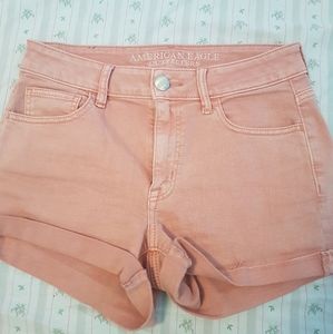 Pink AEO Shorts